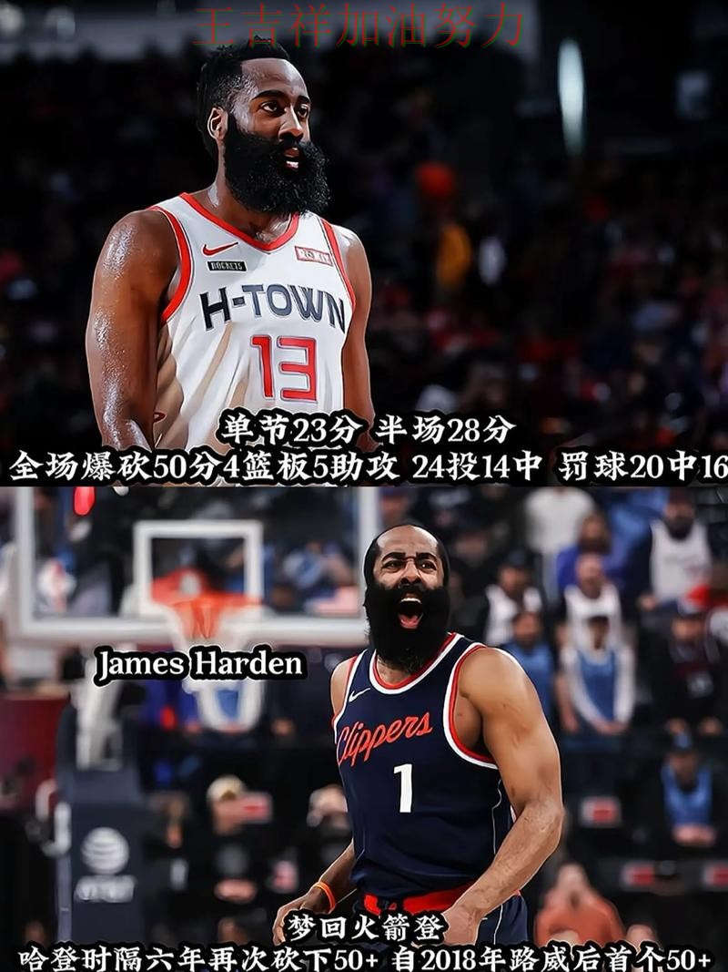 哈登复出首战表现抢眼 球队状态回暖值得关注
